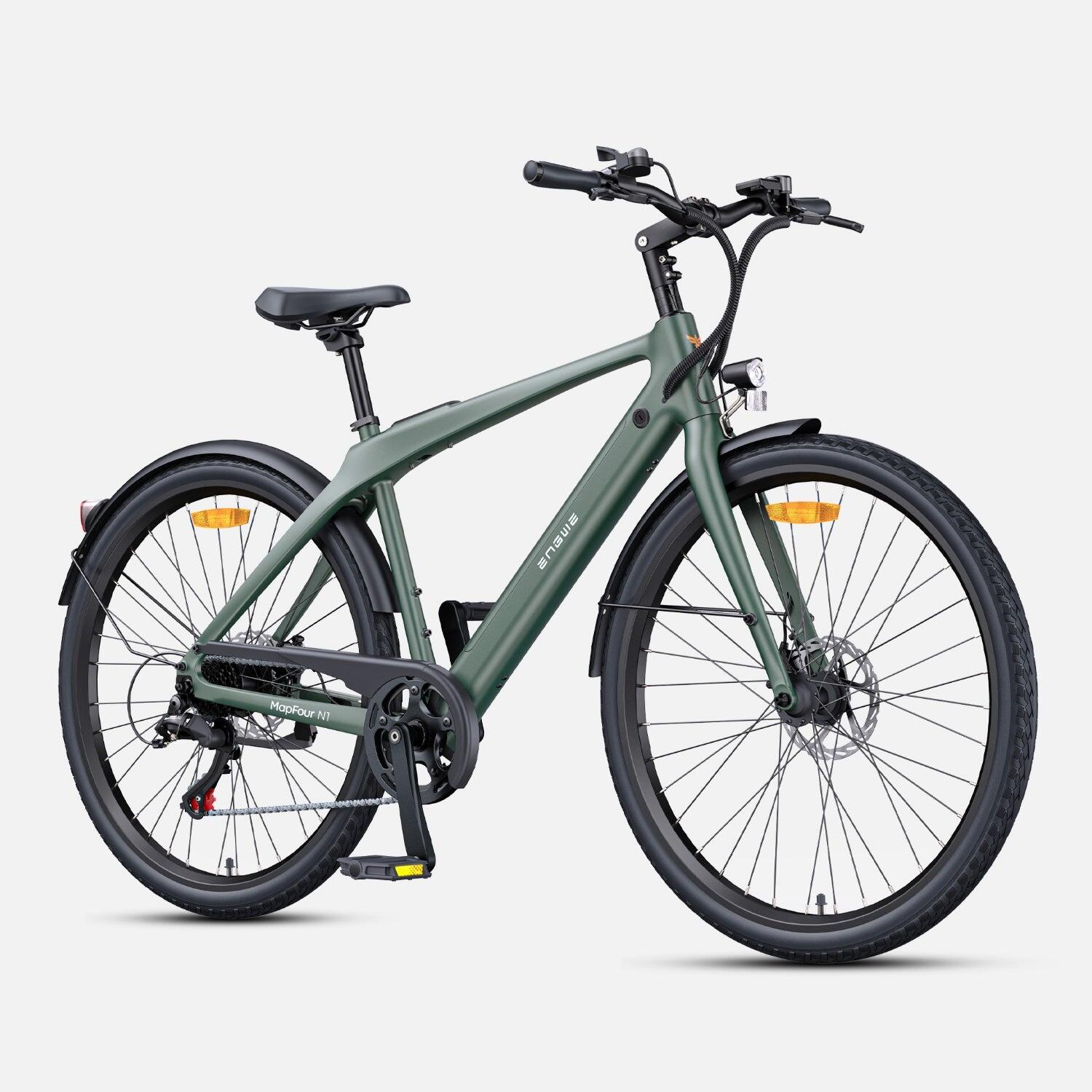 Bicicleta eléctrica ENGWE N1 AIR - 250W 36V10Ah Frenos de disco 27.5 in - Verde 2/5