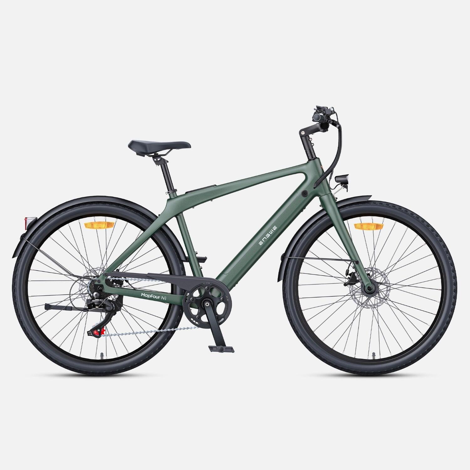 Engwe - Vélo Électrique Engwe N1 Air - 250w 36v10ah 27.5 Pouces Freins À Disque - Vert - Vélo Ville - Vert - No Size - Decathlon