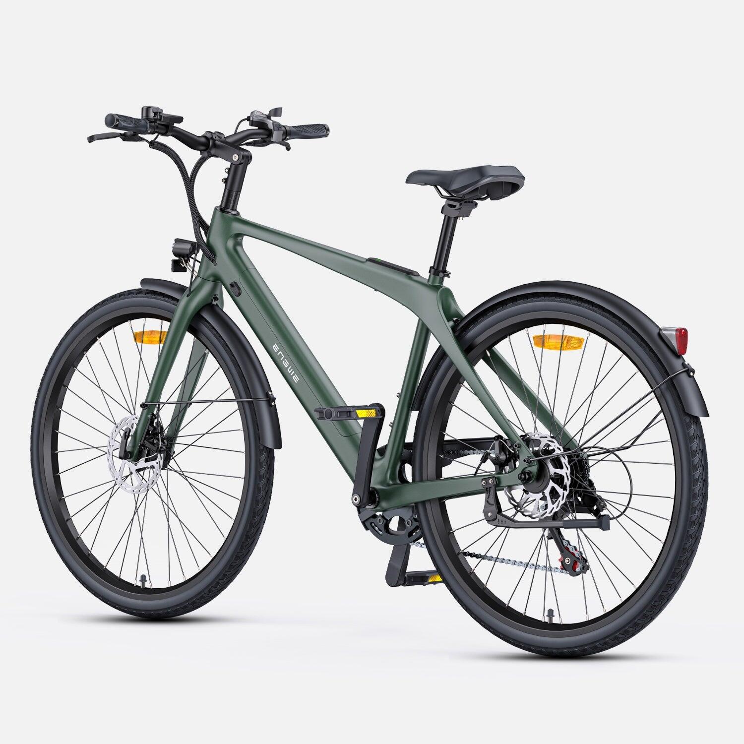 Bicicleta eléctrica ENGWE N1 AIR - 250W 36V10Ah Frenos de disco 27.5 in - Verde 3/5