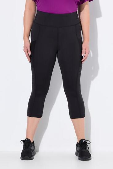 Femme Legging 3/4 taille haute longueur mollet matière séchant rapidement