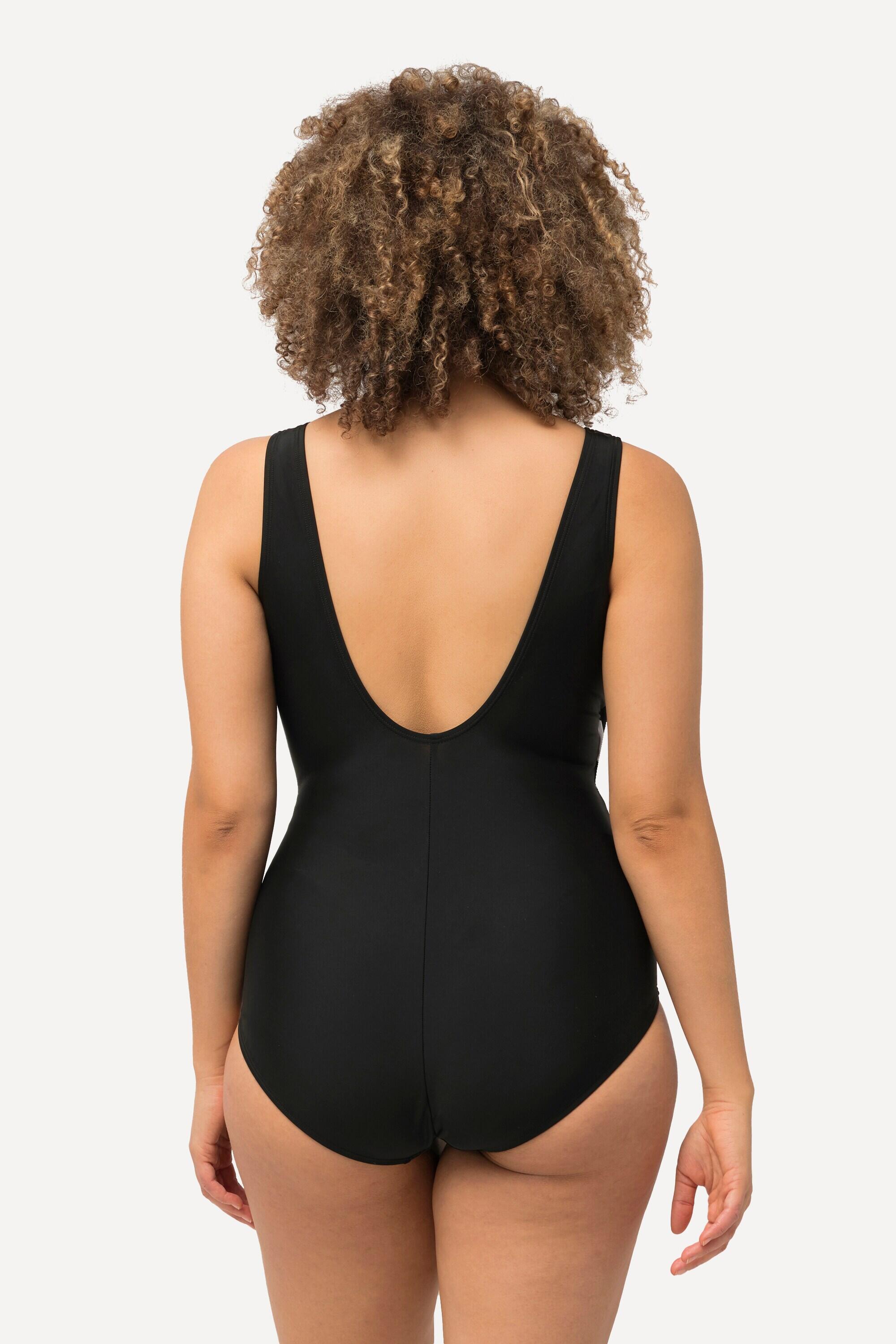 Femme Maillot de bain bonnets souples. Drapé et rayures. Matière recyclée 2/6