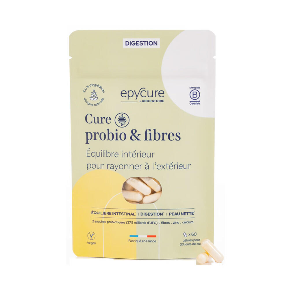 EPYCURE Probiotica En Enzymen - Probio & Vezelkuur (60 Capsules)