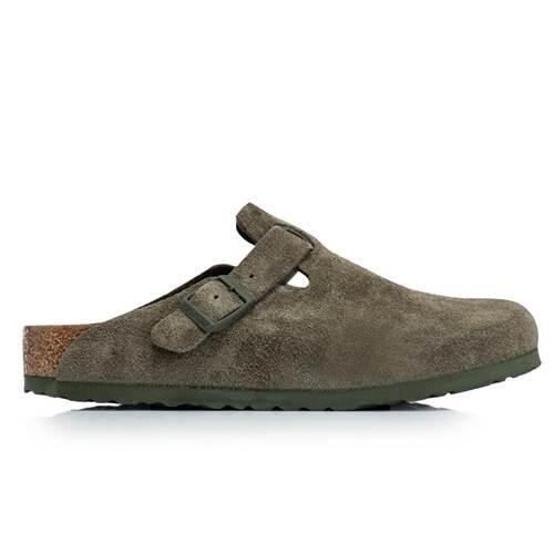Birkenstock Boston - Thyme Suede