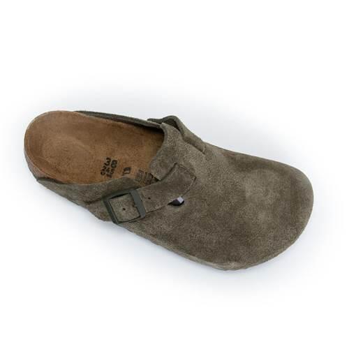 Mules hommes Birkenstock Boston BS Modern Seude 2/6