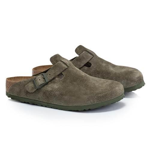 Mules hommes Birkenstock Boston BS Modern Seude 3/6