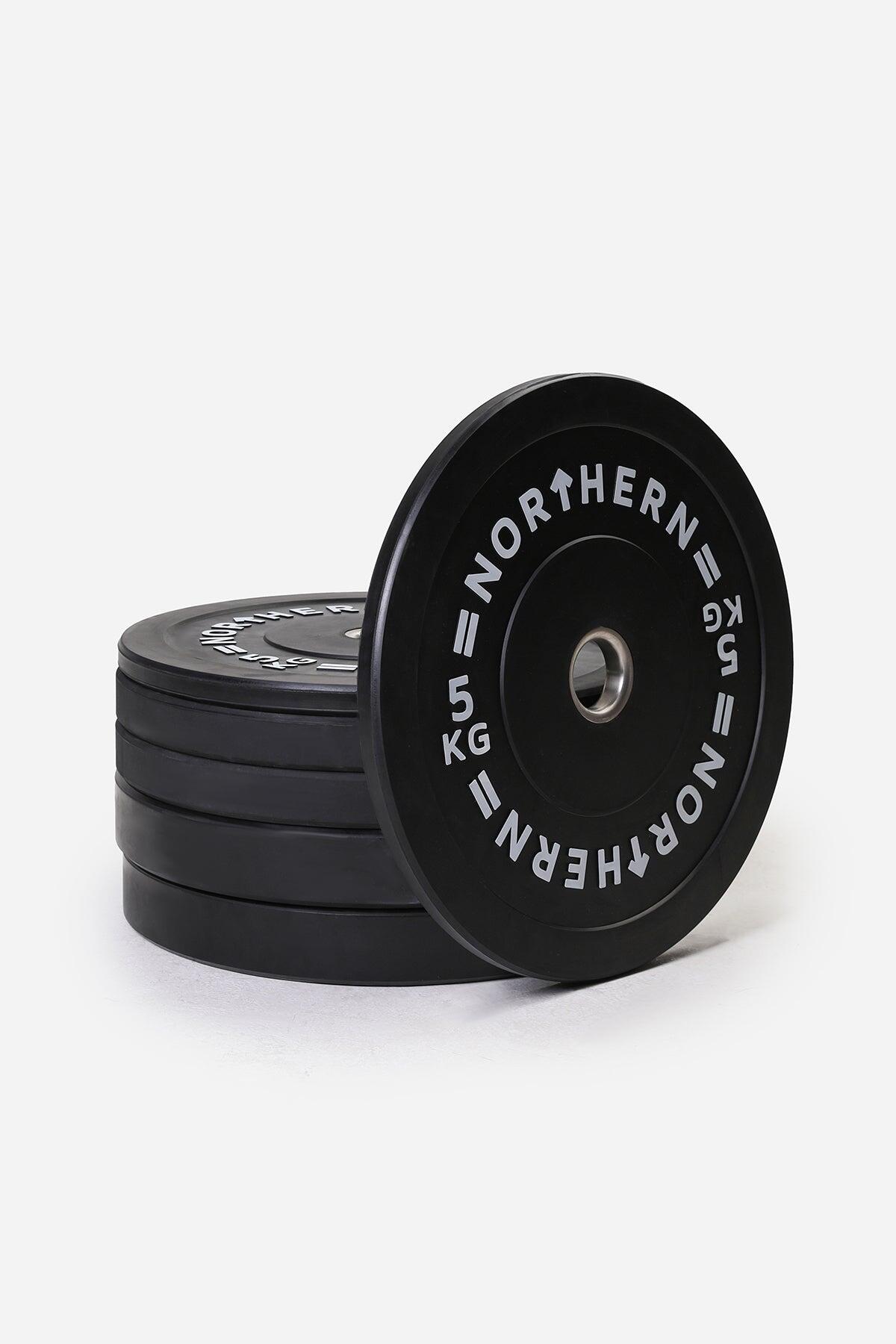 NORTHERN 60KG Olympic Bumper Plates Set