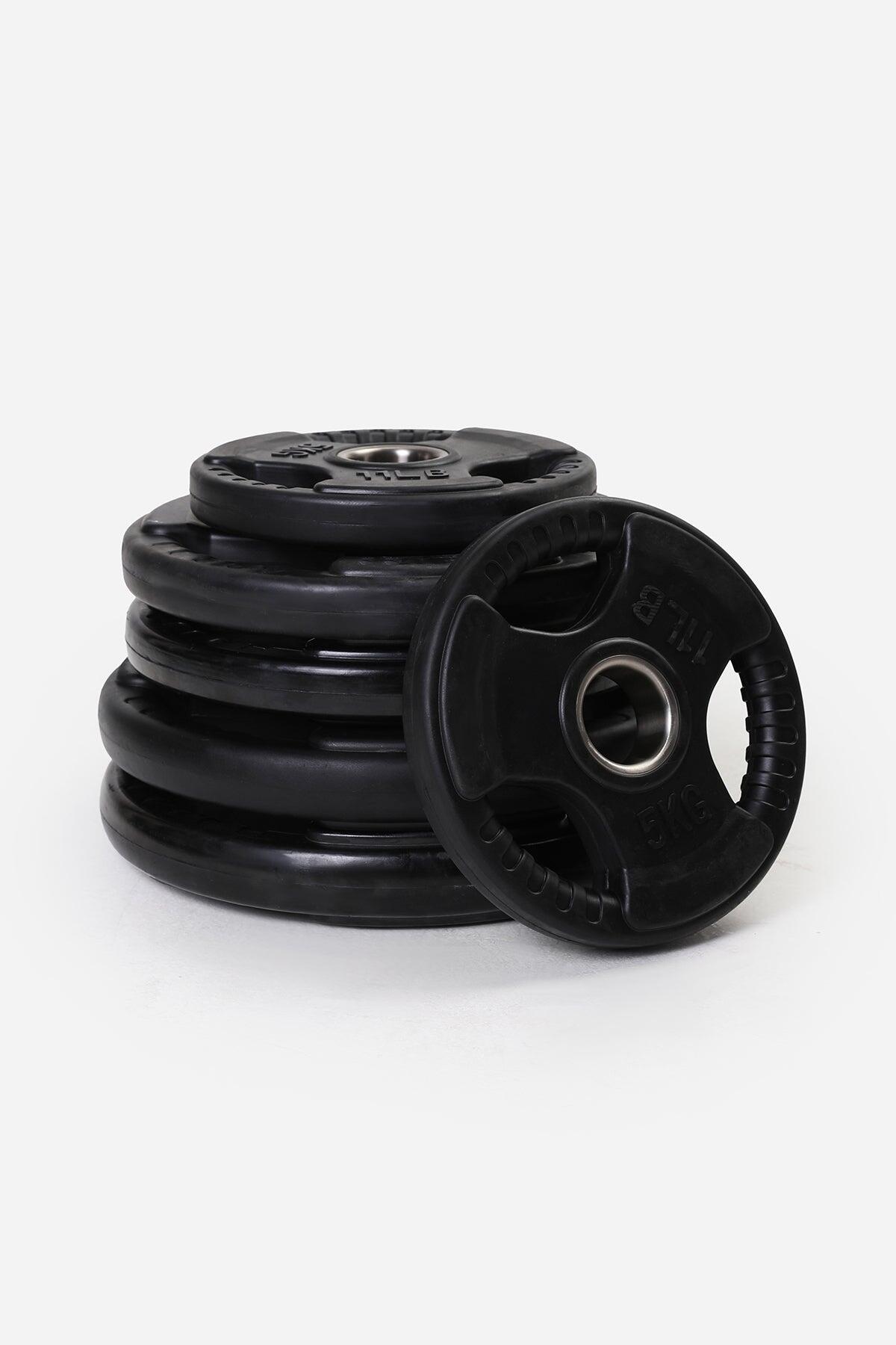 60KG Tri-Grip Olympic Weight Plates Set 1/7