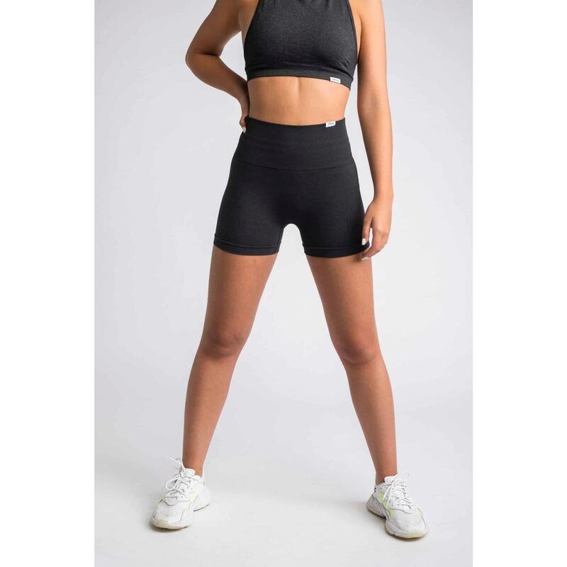 Pulse Seamless Short Fitness - Femme - Noir