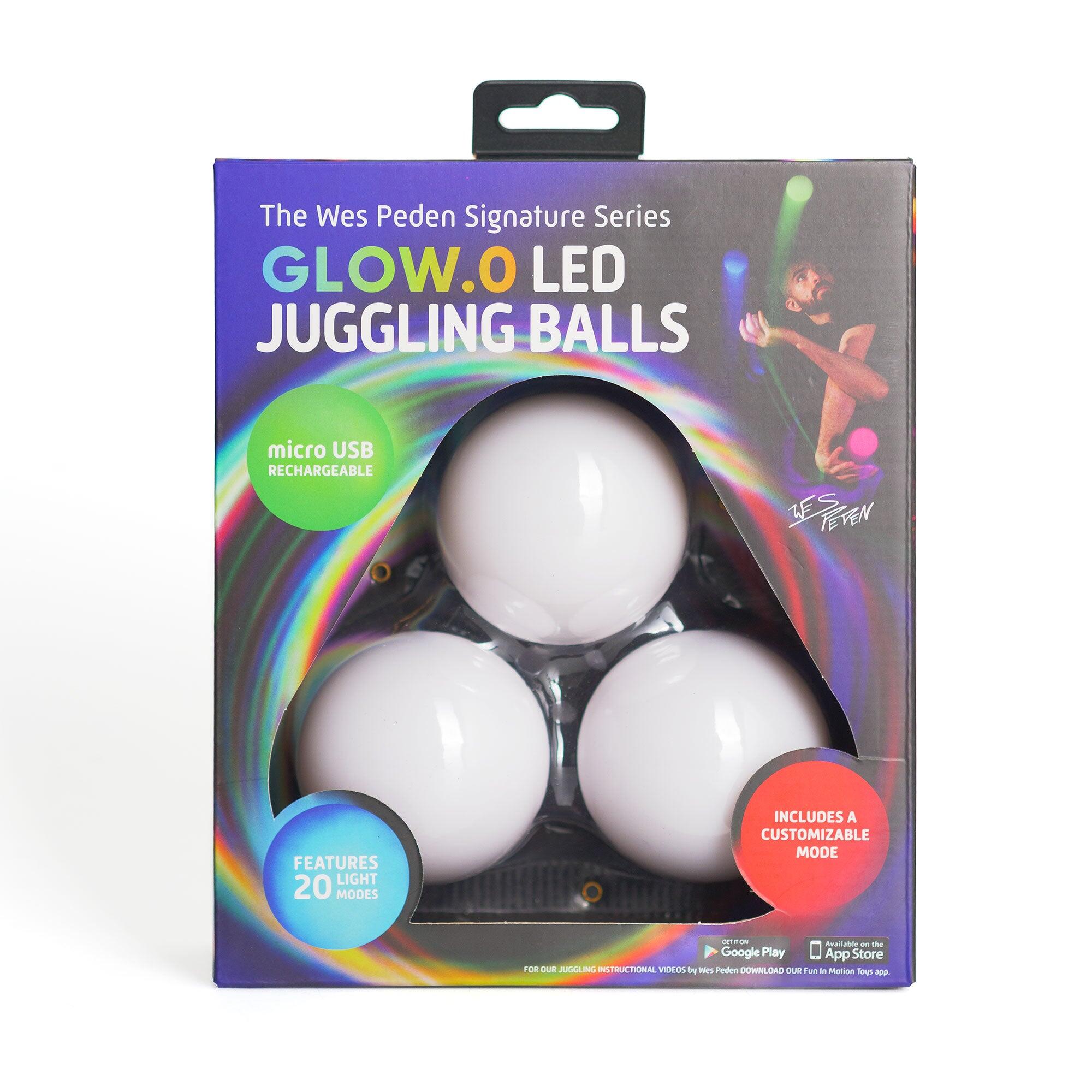 Wes Peden Glow.0 LED Juggling Balls - Set of 3 7/7