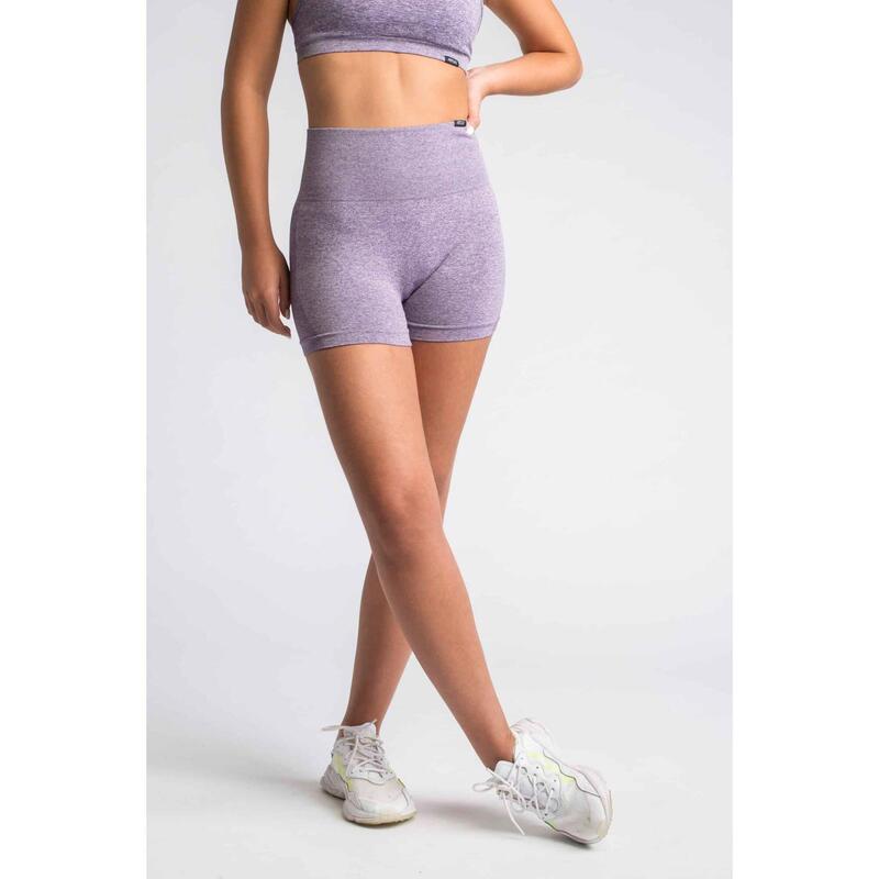 Pulse Seamless Short Fitness - Femme - Lila