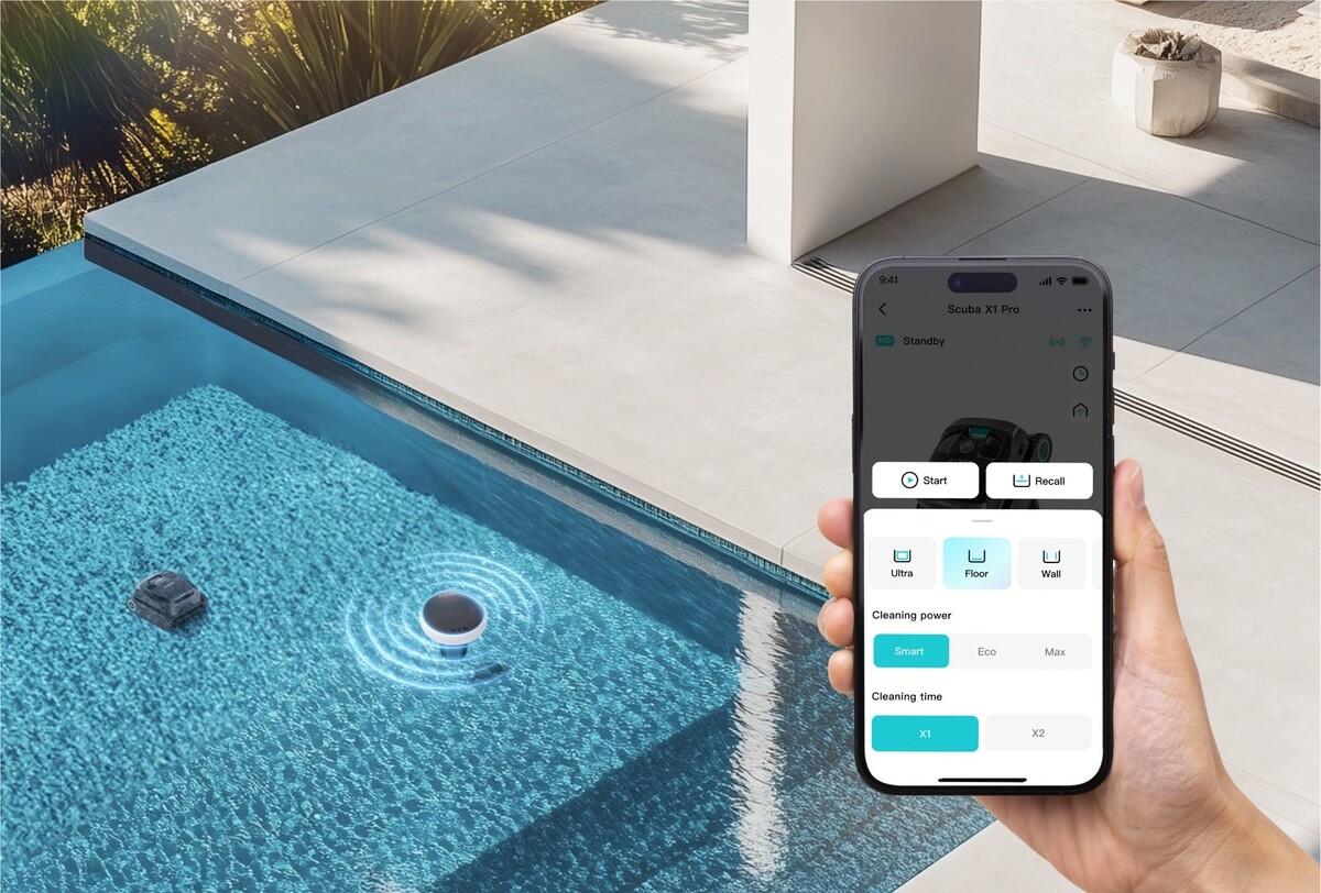 Scuba X1 Pro kabelloser Roboter-Poolreiniger 7/7