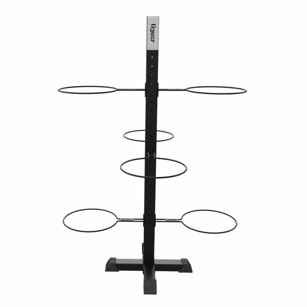 tiguar Bodyball-Ständer – für 6 Bälle Ø 50–75 cm, stabil & platzsparend 3/4