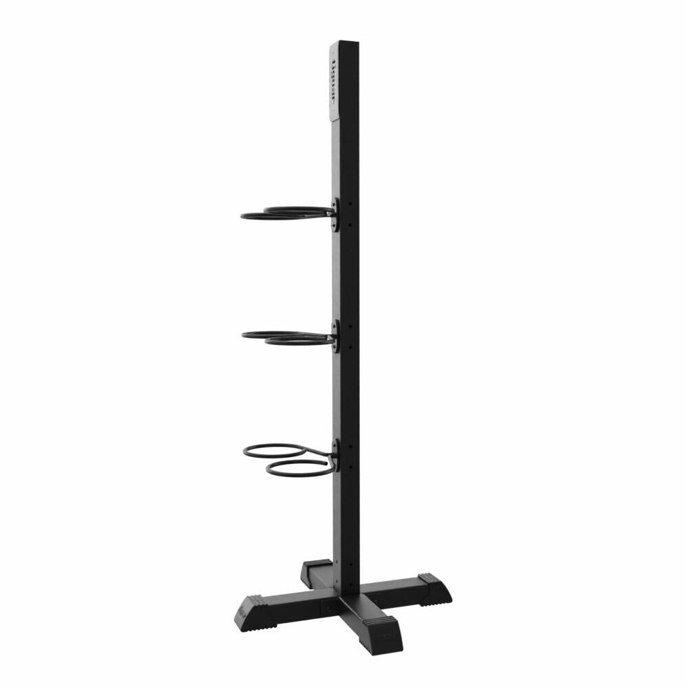 tiguar Ballständer – 66×66×166 cm, für 6 Medizin- & Slam-Balls, kompakt 3/3