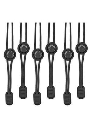 Variosports Shoelaces-Schnürsenkel-3er Pack-black