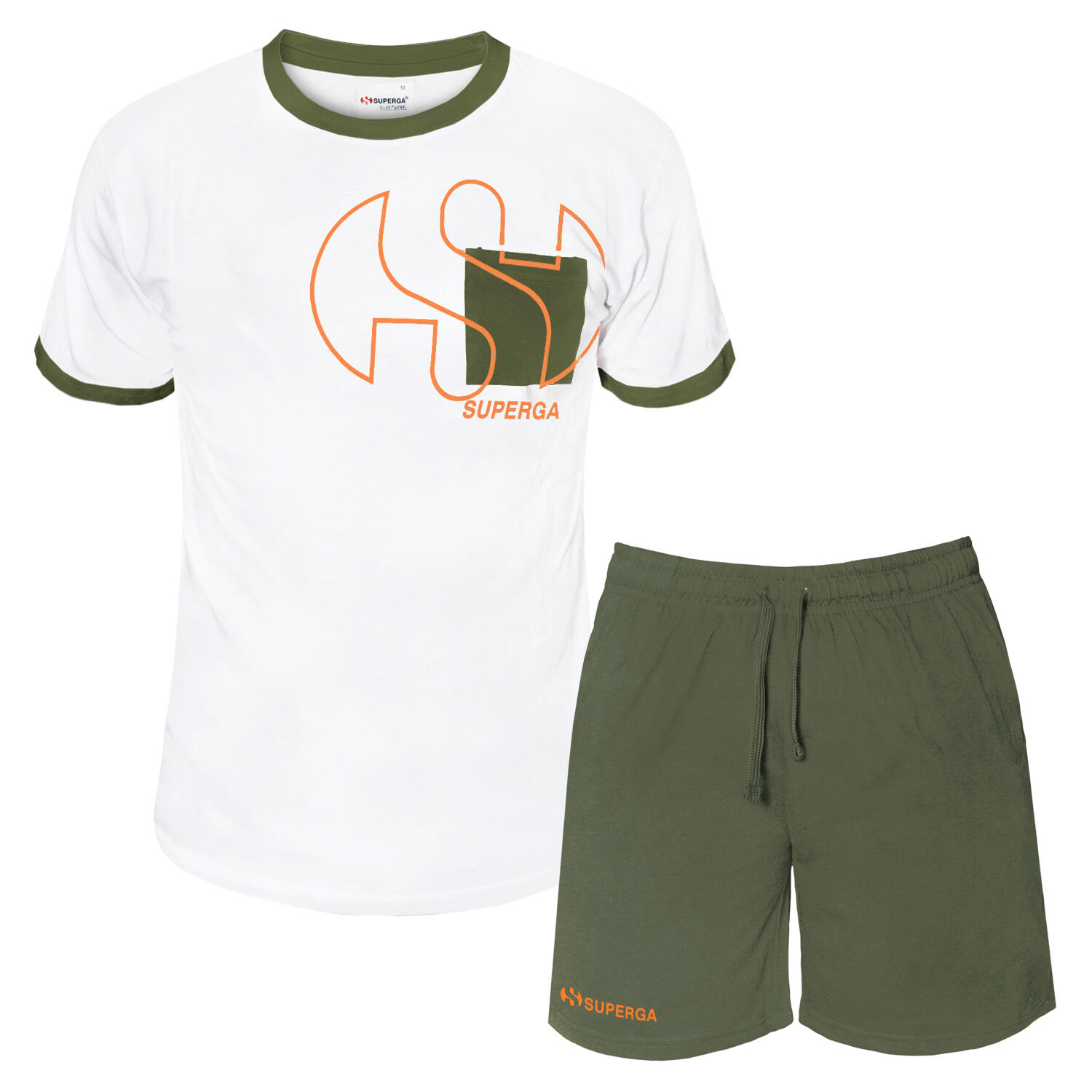 SUPERGA Completo Uomo SUPERGA Corto Cotone Jersey
