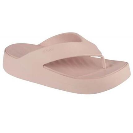 Claquettes Crocs Modèle Getaway Platform Flip Couleur Rose