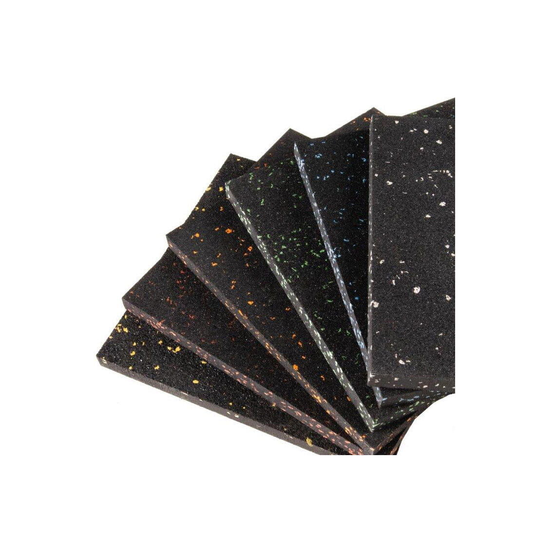 tiguar SLICE Puzzlematte – 98×98×1,5 cm, rutschfest, langlebig, schwarz 3/4