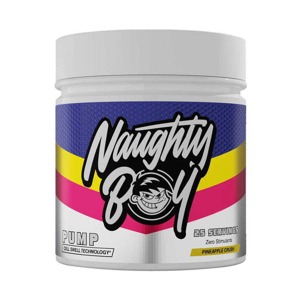 NAUGHTY BOY Pre-workout - Pomp Stoute Jongen (400g) - Pineapple Crush