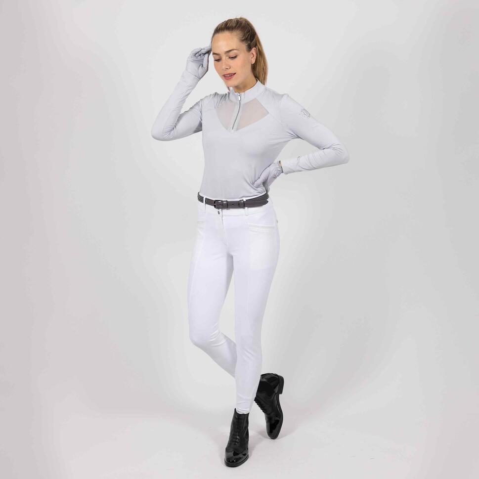 Damska techniczna koszulka jeździecka z długim rękawem Imperial Riding Gaby