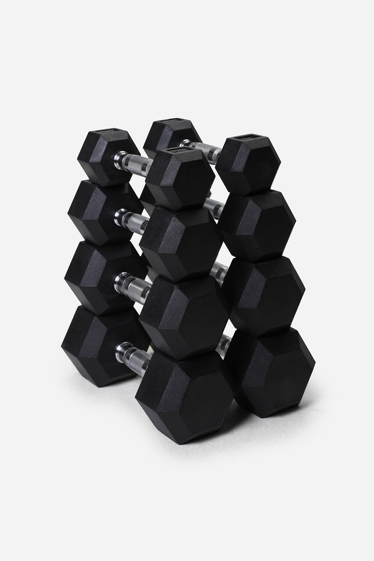 NORTHERN 2.5-10KG Hex Dumbbell Set (2.5KG Increments)