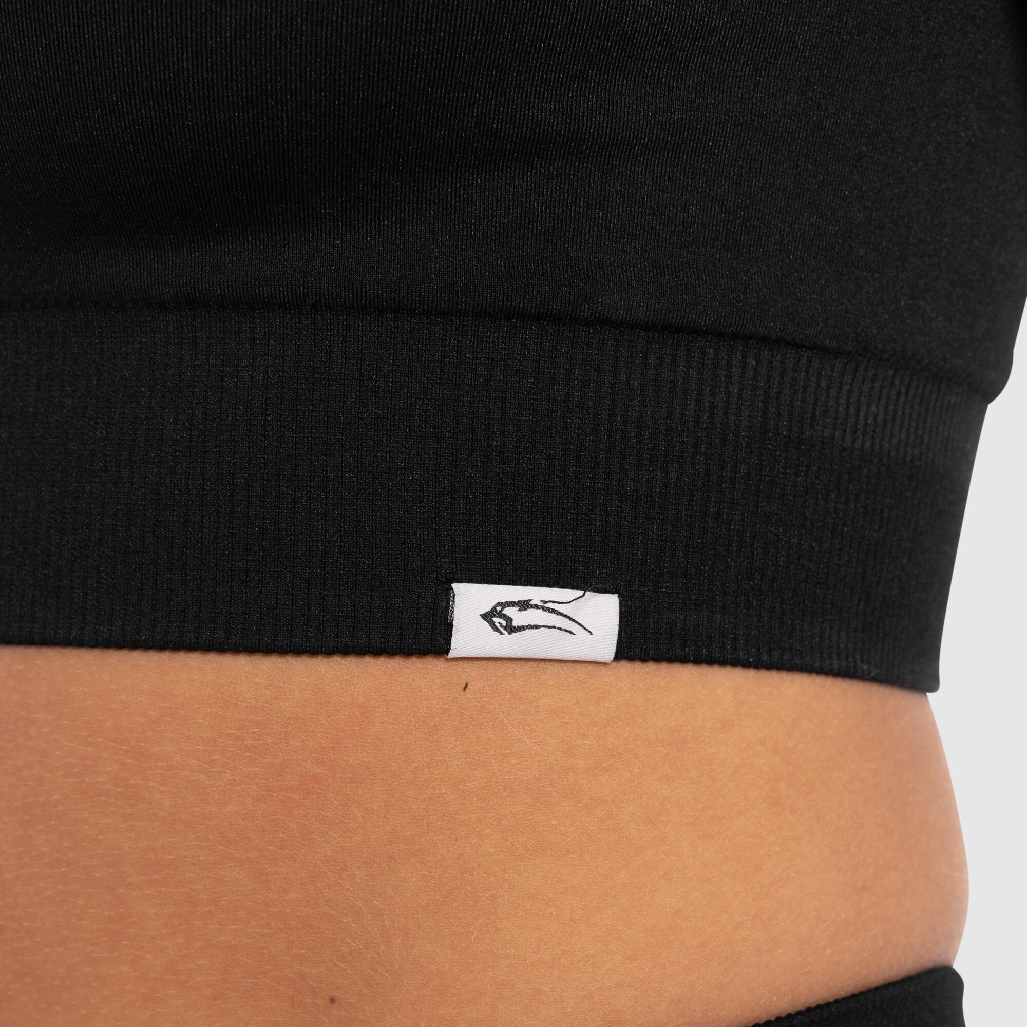Damen Crop Shirt Elna Schwarz 5/5
