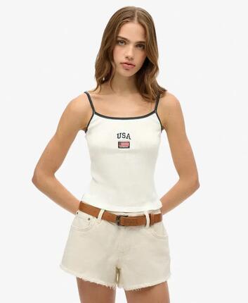 Débardeur Marine Femme Superdry Athletic