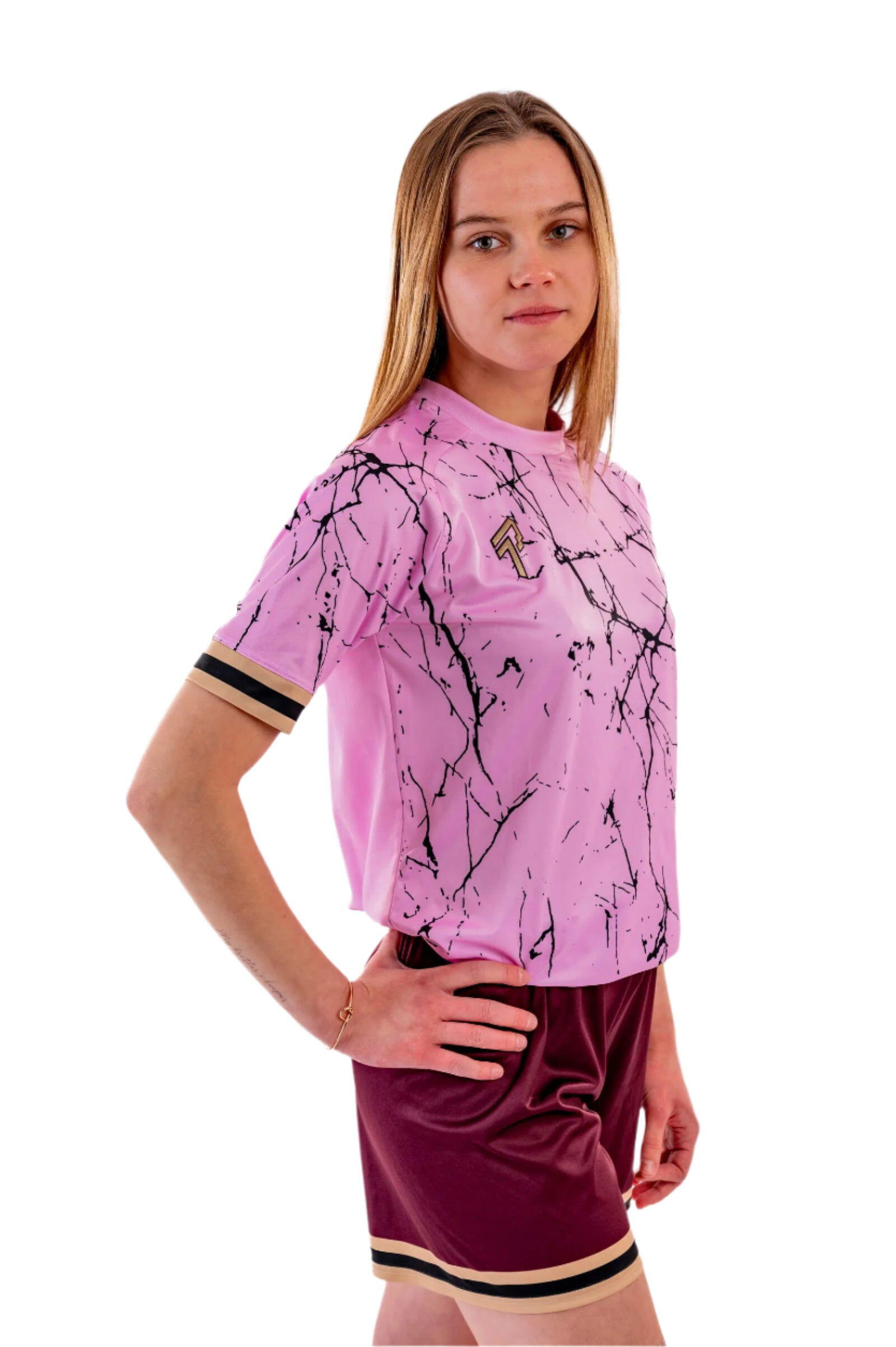 Performance Shirt - MA Pink (Kids) Voetbalshirt - Padelshirt - Tennisshirt 5/6