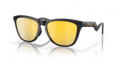 Oakley frogskins hybrid mat zwart/ prizm 24k polarized