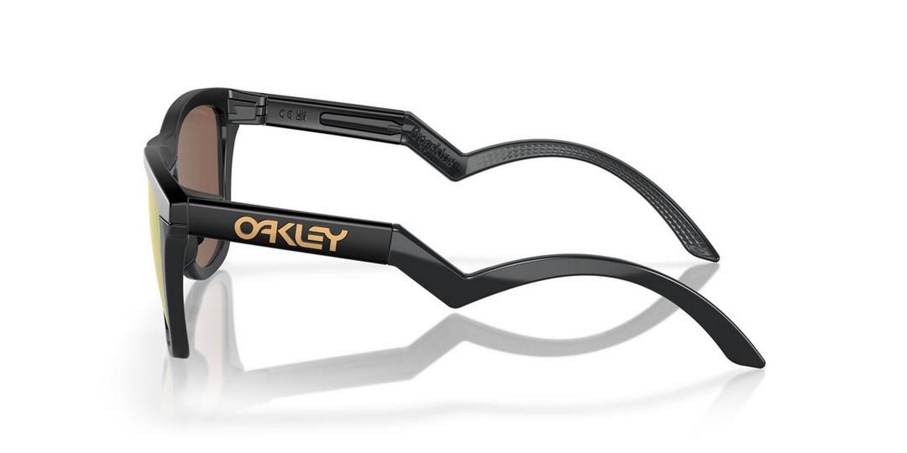 Oakley Frogskins Hybrid Mat Zwart/ Prizm 24K Polarized 3/7