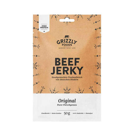 Grizzly Food Beef Jerky Burn Baby Burn 50 g