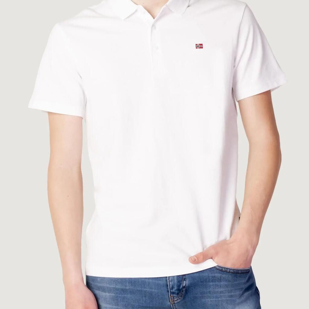 MEN'S short-sleeved polo shirt EALIS SS SUM WHITE
