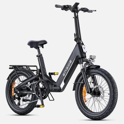 Engwe l20 3.0 boost elektrische fiets - 250w 48v 13,5ah - goud
