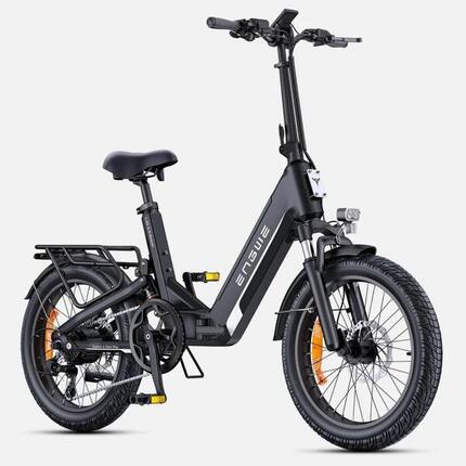 Vélo Électrique ENGWE L20 3.0 Boost - 250W 48V13.5Ah TÜV Certifié - Noir