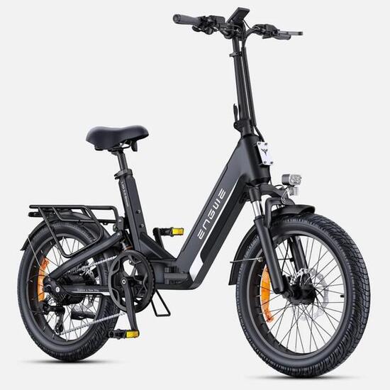 Vélo Électrique ENGWE L20 3.0 Boost - 250W 48V13.5Ah TÜV Certifié - Noir