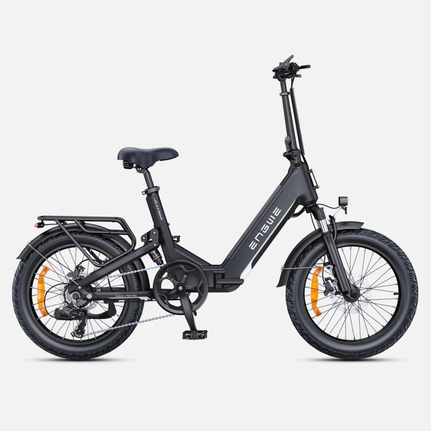 Bicicleta Eléctrica ENGWE L20 3.0 Boost - 250W 48V13.5Ah Certificado TÜV - Negro 2/5