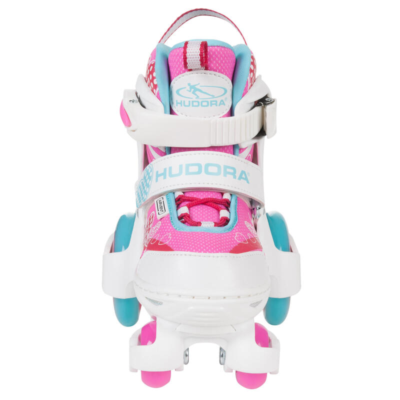 Patins à roulettes ajustable 'My First Quad' Fille, taille 26-29