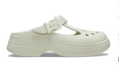 Zuecos CROCS Classic Mary Jane Blanco Mujer