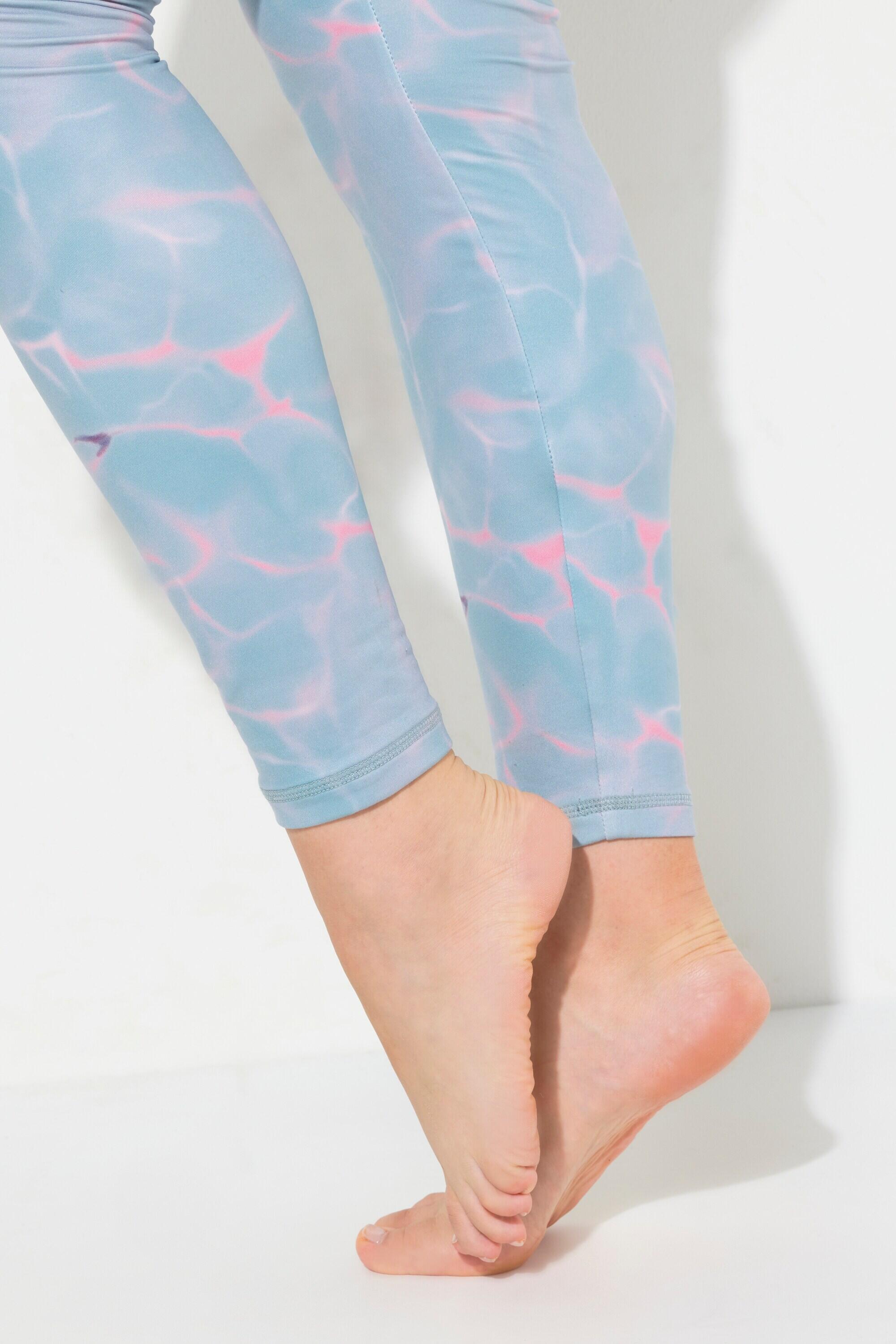 Femme Legging technique de ski imprimé vagues matière recyclée 4/6