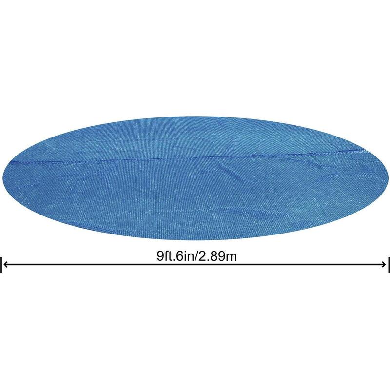 Prelata solarapiscina 305 cm, rotunda, albastra, 290 cm, Bestway FlowClear 