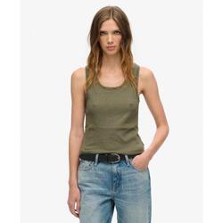 Débardeur en dentelle vintage en coton biologique