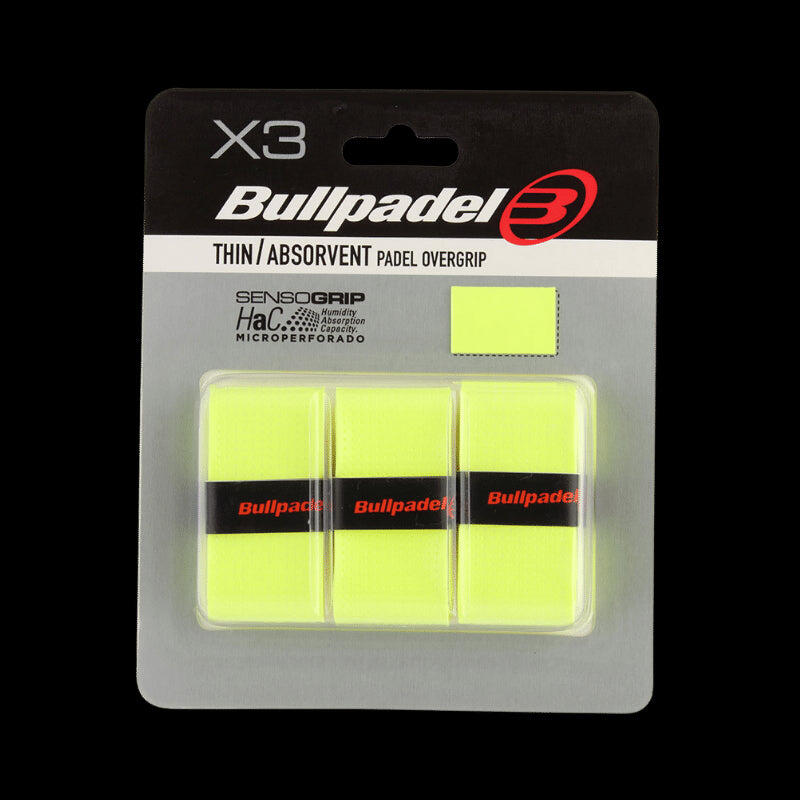 BULLPADEL Overgrip Bullpadel Gb-1705 Amarelo Fluorescente
