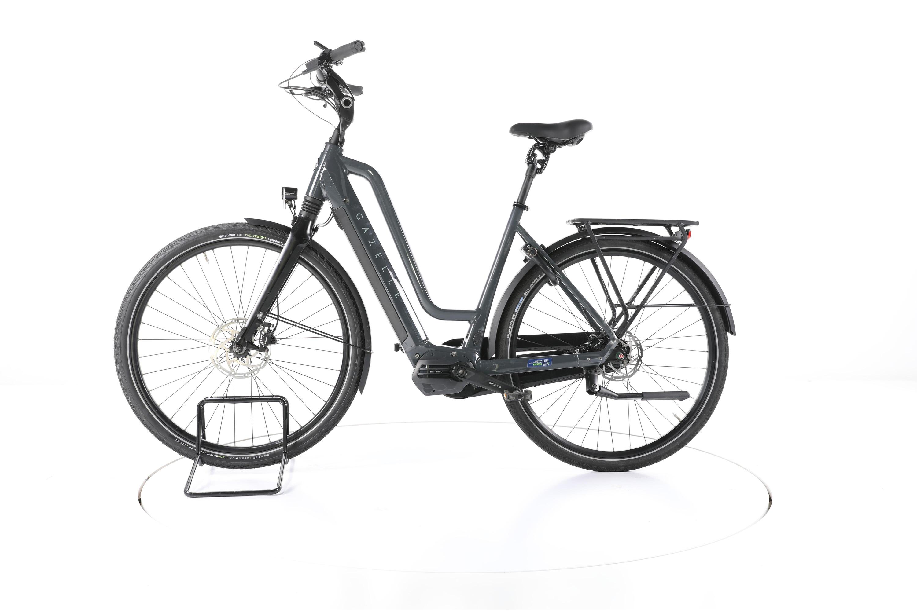 Refurbished - Gazelle Chamonix C7 HMS City E-Bike Lage instap 2022 - Goed 6/7