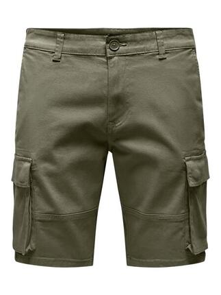Cam Stage Cargo Short Heren Short Chinchilla