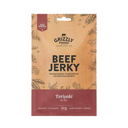 Grizzly Food Beef Jerky Burn Baby Burn 50 g
