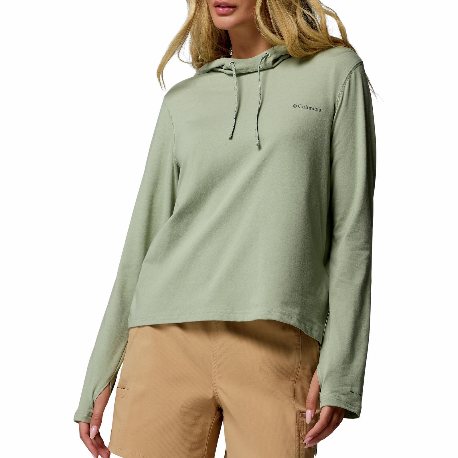 Hoodie weich, schweißableitend, UPF 50-Sonnenschutz Damen - Sun Trek™ LS Hoodie 2/6