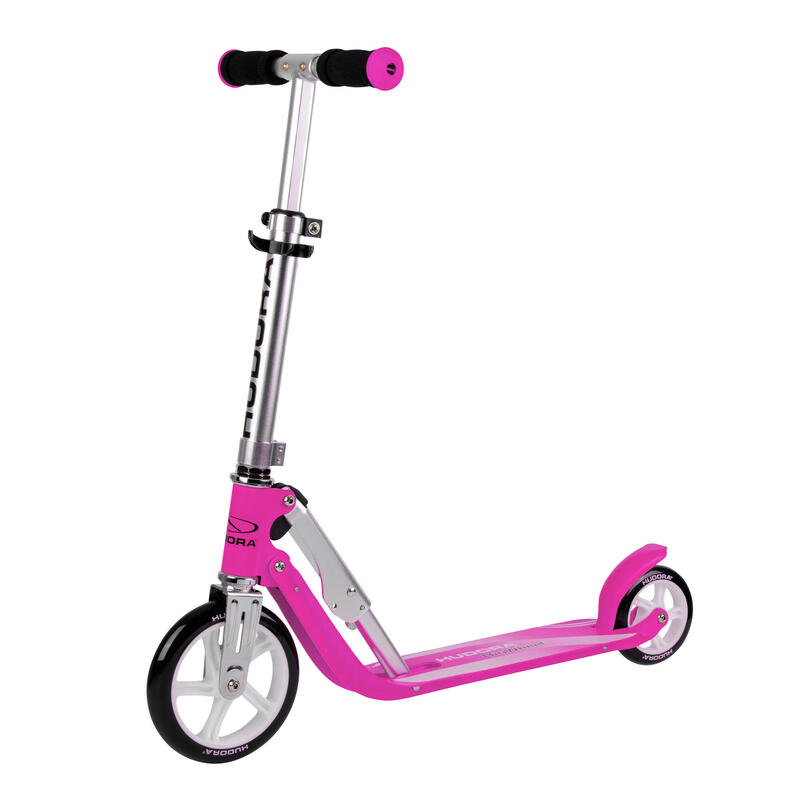 Hudora Little Wheel – patinete infantil altura ajustable de 68 74 cm scooter bigwheel® para