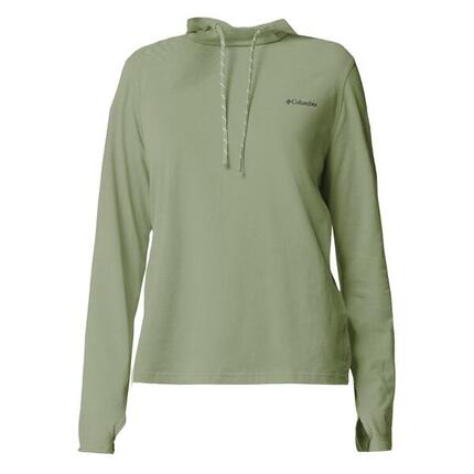 Hoodie weich, schweißableitend, UPF 50-Sonnenschutz Damen - Sun Trek™ LS Hoodie