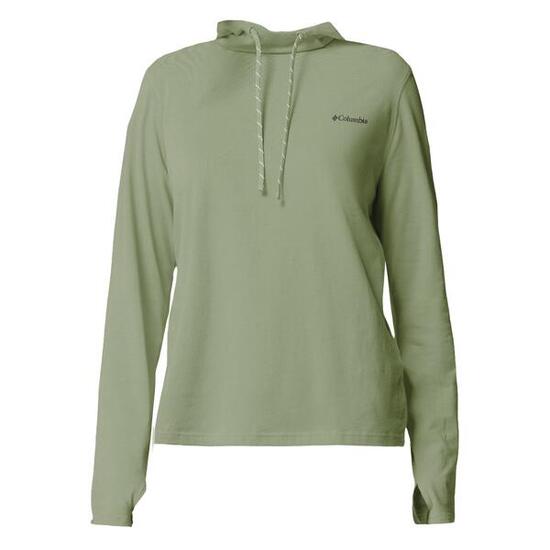 Hoodie weich, schweißableitend, UPF 50-Sonnenschutz Damen - Sun Trek™ LS Hoodie