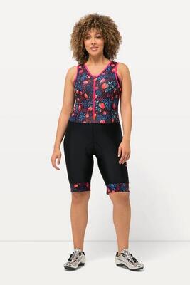 Dames fietsbroek zeem bretels sneldrogend