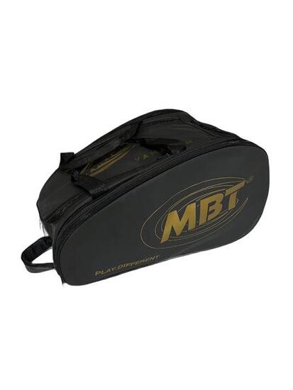 MBT Borsone Zaino Porta Racchette FUTURA Nero Oro Beach Tennis e Padel